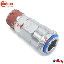 کوپلینگ مادگی اتوماتیک بیرون رزوه 1/2 اینچ THB مدل 40SMT