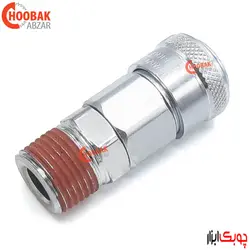 کوپلینگ مادگی اتوماتیک بیرون رزوه 1/2 اینچ THB مدل 40SMT