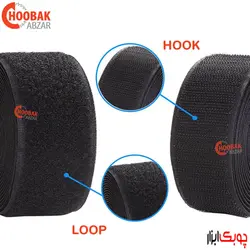 چسب سنباده پشت کرکی (زبره) عرض 5 سانت (طول 100 سانت)