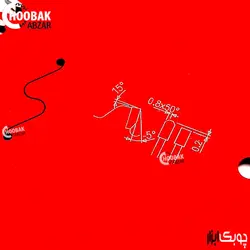 تیغ اره الماس آلومینیوم بر 235*80 فرود کد FR20A001H