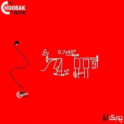 تیغ اره الماس لمینت بر 216*60 فرود کد FR16L002T
