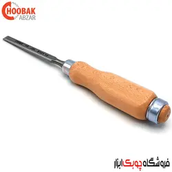 مغار سر تخت 10 میلیمتر دسته چوبی نارکس کد 810110
