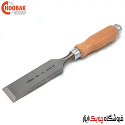 مغار سر تخت 40 میلیمتر دسته چوبی نارکس کد 810140