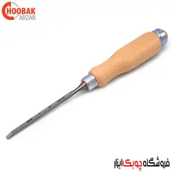 مغار سر تخت 4 میلیمتر دسته چوبی نارکس کد 810104