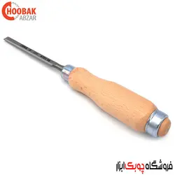 مغار سر تخت 8 میلیمتر دسته چوبی نارکس کد 810108