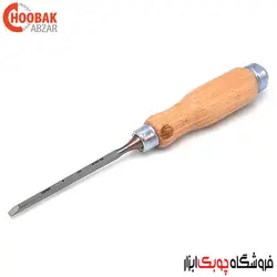 مغار سر تخت 5 میلیمتر دسته چوبی نارکس کد 810105
