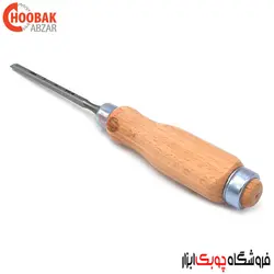 مغار سر تخت 5 میلیمتر دسته چوبی نارکس کد 810105