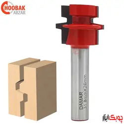تیغ اتصال افقی فاق و زبانه دامار کد DM843184A