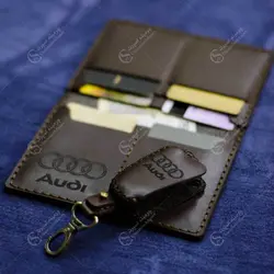 ست کیف مدارک و جاسوئیچی آئودی