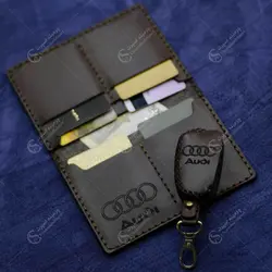 ست کیف مدارک و جاسوئیچی آئودی