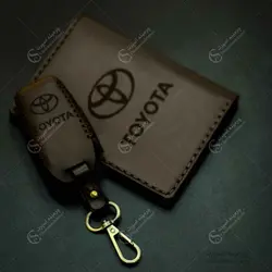 ست کیف مدارک و جاسوئیچی تویوتا پریوس