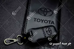 ست کیف مدارک و جاسوئیچی تویوتا چهار کلید
