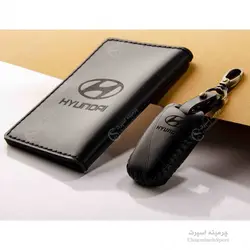 ست کیف مدارک و جاسوئیچی هیوندا سانتافه و جنسیس