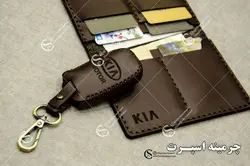 ست کیف مدارک و جاسوئیچی کیا قفل گرد 4 کلید