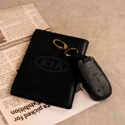 ست کیف مدارک و جاسوئیچی کیا قفل گرد 4 کلید