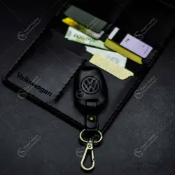 ست کیف مدارک و جاسوئیچی گل فولکس