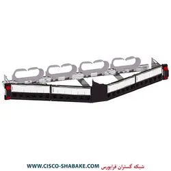 پچ پنل زاویه دار 19 اینچی لگراند 24 پورت RJ45 LCS