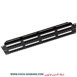 پچ پنل 48 پورت دی لینک UTP NPP-C61BLK481 CAT 6