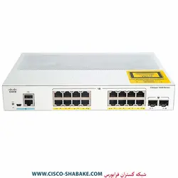 سوئیچ سیسکو C1000-16FP-2G-L | بهترین قیمت 1000 16FP cisco