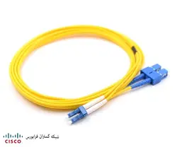 پچ کورد فیبر نوری SC-LC سینگل مود داپلکس