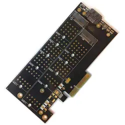 کارت مبدل M2 به PCIe در سرور اچ پی PCI-E to NVMe M.2