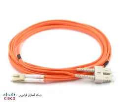 پچ کورد فیبر نوری SC-LC مالتی مود داپلکس