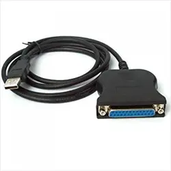 کابل مبدل فرانت USB to Parallel 25Pin