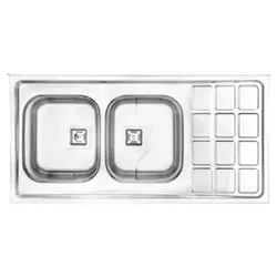 سینک روکار درسا مدل DS3418-120 نیمه فانتزی (DS 743) ؛ قیمت و خرید