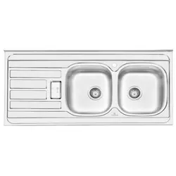 سینک ظرفشویی روکار پرنیان استیل مدل PS 2101 ؛ قیمت و خرید