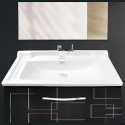 روشویی روکابینتی مروارید مدل تانیا 80 ؛ قیمت و خرید