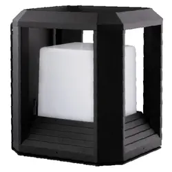 چراغ حیاطی دیواری شعاع مدل کوبیک SH-16104 ؛ قیمت و خرید