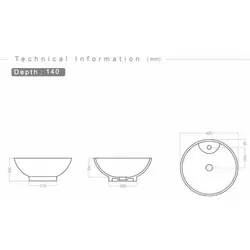 روشویی روکابینتی گلسار مدل رومینو ؛ قیمت و خرید