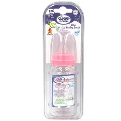 خرید بطری شیرخوری پیرکس دهانه استاندارد وی کر 210 میلی لیتر - (Wee Care-B304) مشخصات و قیمت- فروشگاه اینترنتی کلیک شاپ