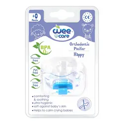 خرید پستانک ارتودنسی شفاف چاپدار وی کر مدل happy سایز 1 ، 2 ، 3 - (Wee Care-P115) مشخصات و قیمت- فروشگاه اینترنتی کلیک شاپ