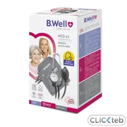 فشارسنج عقربه ای B.Well مدل MED-63 (اوریجینال + گارانتی اصلی)