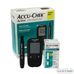 دستگاه تست قند خون آکیوچک اکتيو ACCU-CHEK Active | کلیک طب