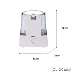 دستگاه بخور سرد وکتو مدل HQ – 2008B2 (یون ساز) (اوریجینال + گارانتی اصلی)