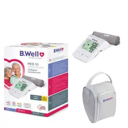 فشارسنج بازویی B.Well مدل MED-55 (اوریجینال + آداپتور + گارانتی اصلی)