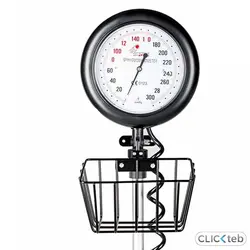 فشارسنج عقربه ای زنیت مد دایره ای سبد دار پایه دار ZTH-7003 (اوریجینال + گارانتی اصلی)