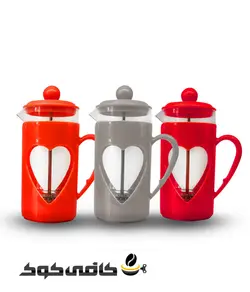 فرنچ پرس درجه یک قلبی 350 سی سی