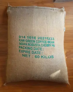 قهوه هند پی بی تازه برشت مدیوم - 3kg