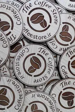 زیر فنجانی با طرح کافی استور