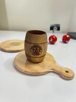 زیر لیوانی تنیسی استارباکس