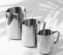 پیچر (شیر جوش) استیل مدرج ۳۵۰ میلی لیتر