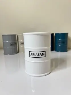 بانکه قهوه طرح بشکه 600 CC