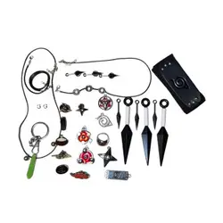 مجموعه 27 عددی اکسسوری های فلزی ناروتو