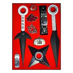 مجموعه اکسسوری های فلزی ناروتو