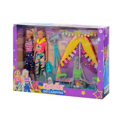 عروسک باربی دفالوسی کمپ 8498