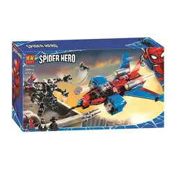 لگو جت اسپایدرمن و ربات ونوم و نوآر