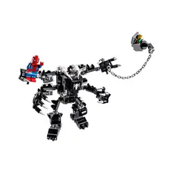 لگو جت اسپایدرمن و ربات ونوم و نوآر